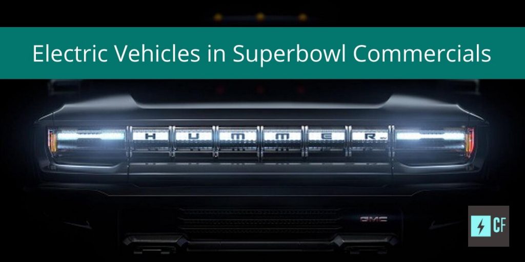 Electric Vehicles in Superbowl Commercials