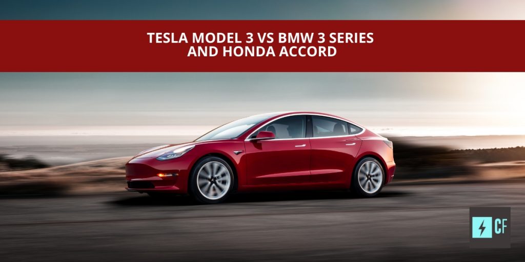 Tesla Model 3 vs BMW and Honda Accord